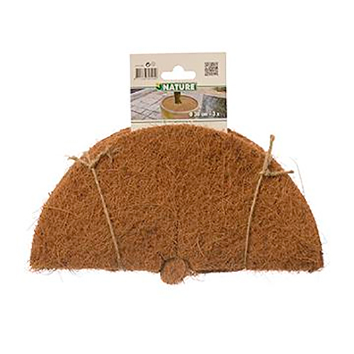 Discos protectores de fibra de coco 3 unid. 30cm 2
