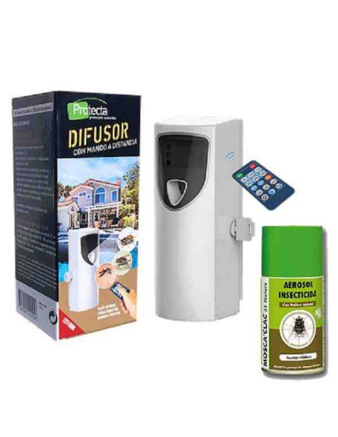 Dispensador automático insecticida + aerosol Nature 25