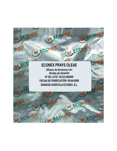 Feromona sexual para monitoreo de Prays oleae (polilla del olivo)
