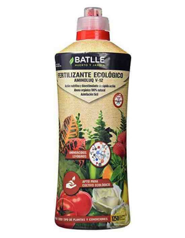 Fertilizante ecológico Aminoluq 1250ml Batlle