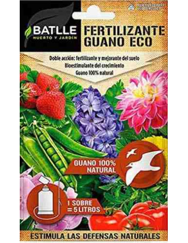 Fertilizante Guano sobre para 5 litros