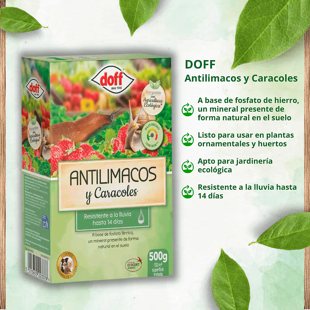 Antilimacos y caracoles Doff 500g