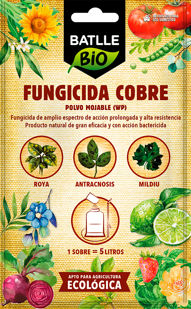 Fungicida Cobre sobre para 5L