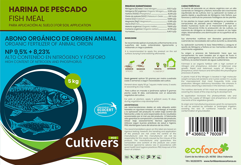 Harina de pescado 1kg 3