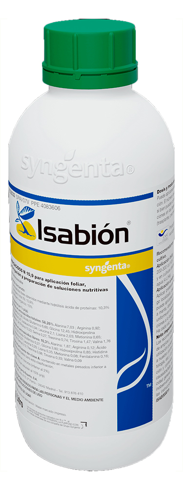 Isabión, nutriente biológico a base de aminoácidos y nitrógeno 1L