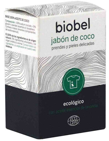 Jabón de coco ecológico Biobel 240g