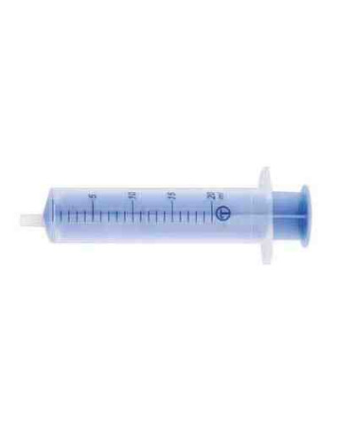 Jeringa dos cuerpos 20cc