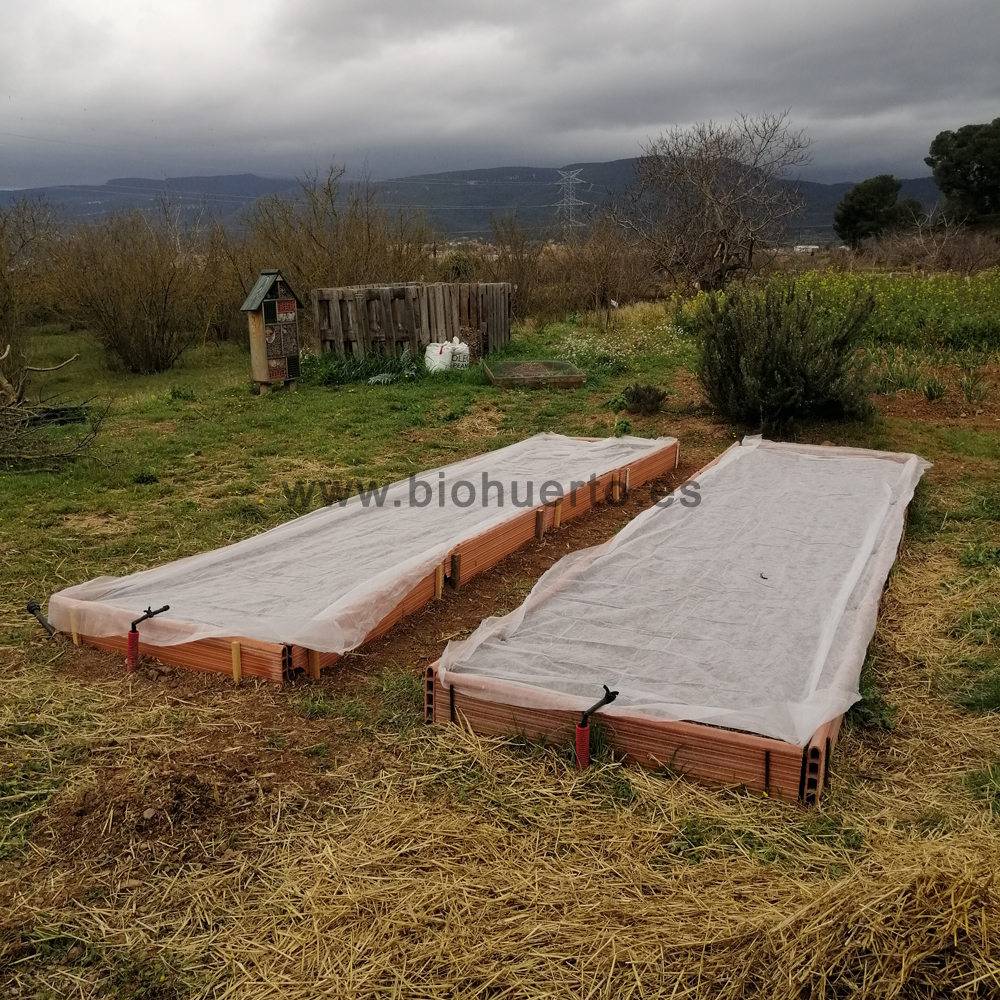 Manta térmica (tela caliente) 17gr/m2 1,6 x 5m 1