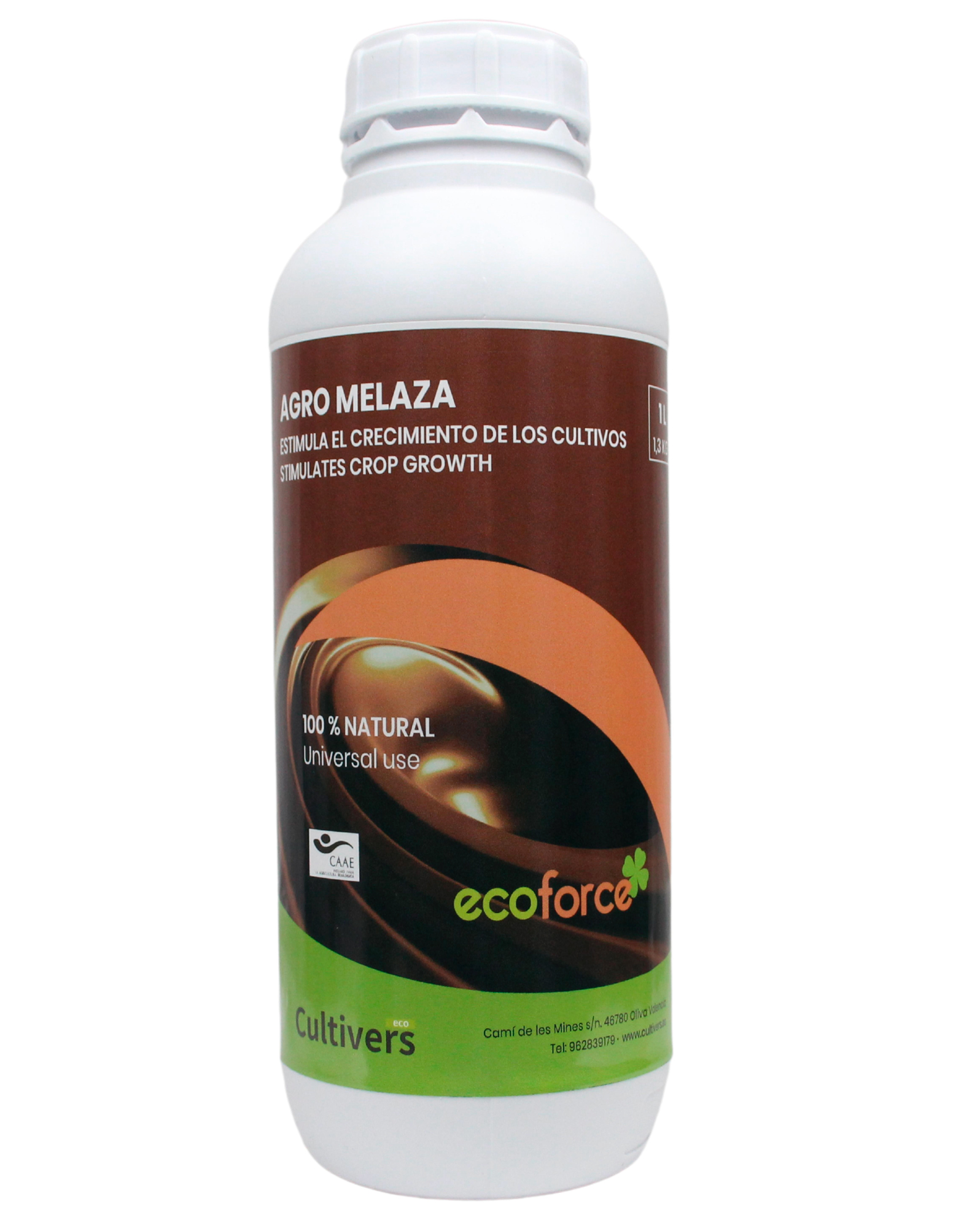 Agro melaza de caña para plantas 1L 1