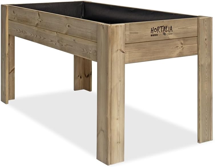 Mesa de cultivo Gardenbrico Hortalia XL80 altura 80cm (160x80x80) 1