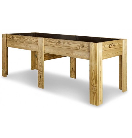 Mesas de cultivo Gardenbrico Hortalia XL80 altura 80cm (160x80x80) 1