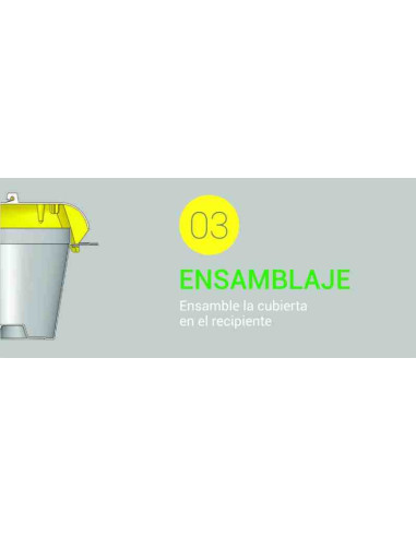 Mosquero para monitoreo y captura masiva (compostable) 6