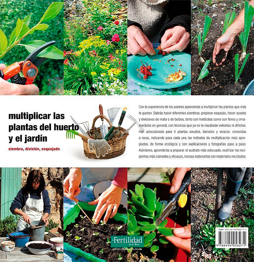 Multiplicar las plantas del huerto y el jardín