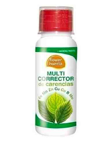 Nutrisol multicorrector de carencias (Fe, Mn, Zn, Cu, Co, B, Mo) 100cc