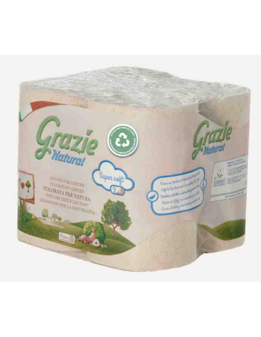 Papel higiénico WC 8 rollos maxi 1