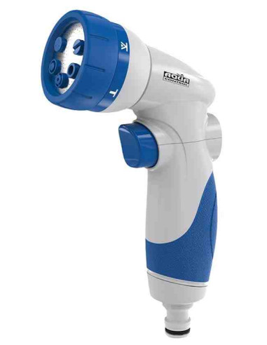 Pistola de riego One-Touch bimateria 6 funciones