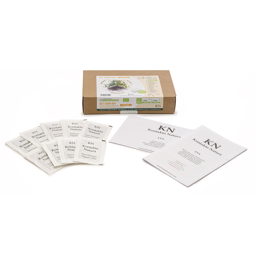 Semillas ecológicas Microgreens y Baby Leave (9 variedades) 1