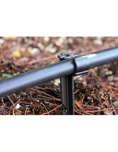 Soporte para tubo de riego de 16mm (25 unidades) 2