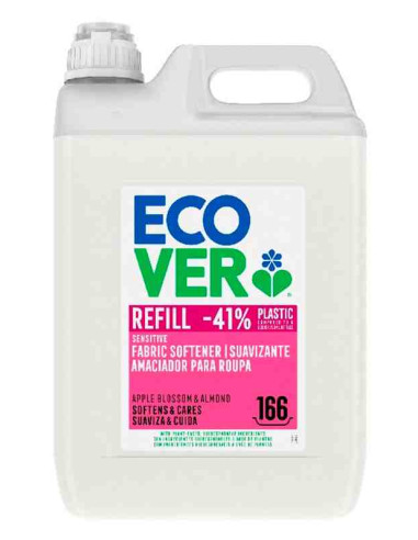 Suavizante flor de manzana y almendras ecológico 5L Ecover