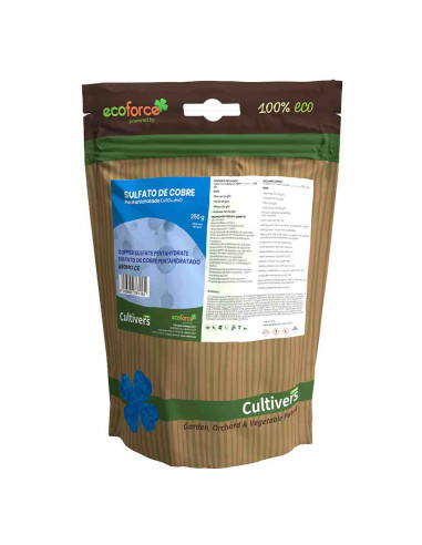 Sulfato de Cobre ecológico Cultivers 250g