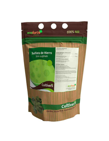 Sulfato de hierro ecológico Cultivers 250g