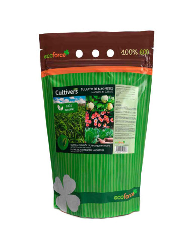 Sulfato de magnesio ecológico Cultivers 1,5kg