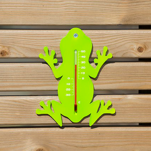 Termómetro de pared de plástico modelo Rana 1