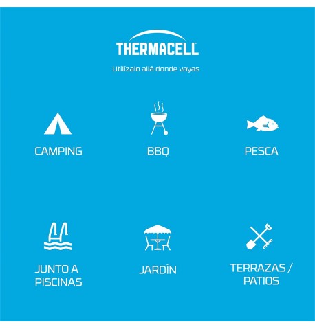 Thermacell Difusor antimosquitos Verde + Regalo recambio 12h 11