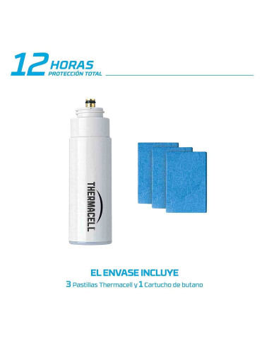 Thermacell recambio 12h