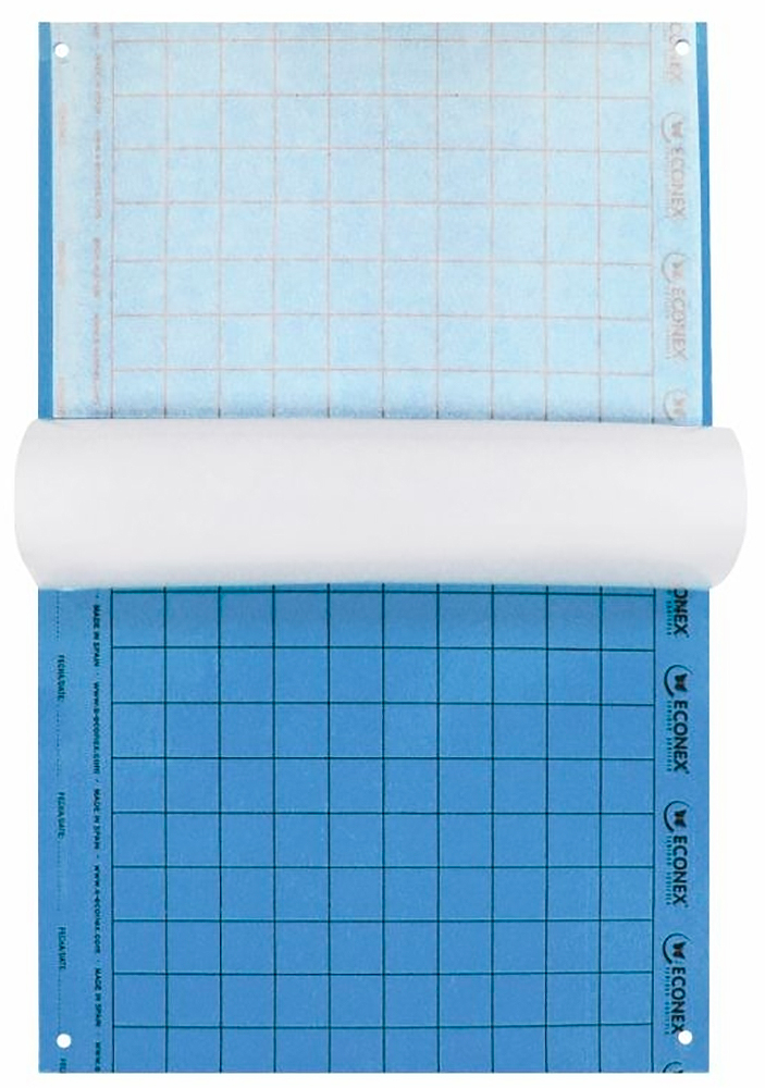 Trampa cromática azul engomada 40x25cm para la captura de trips