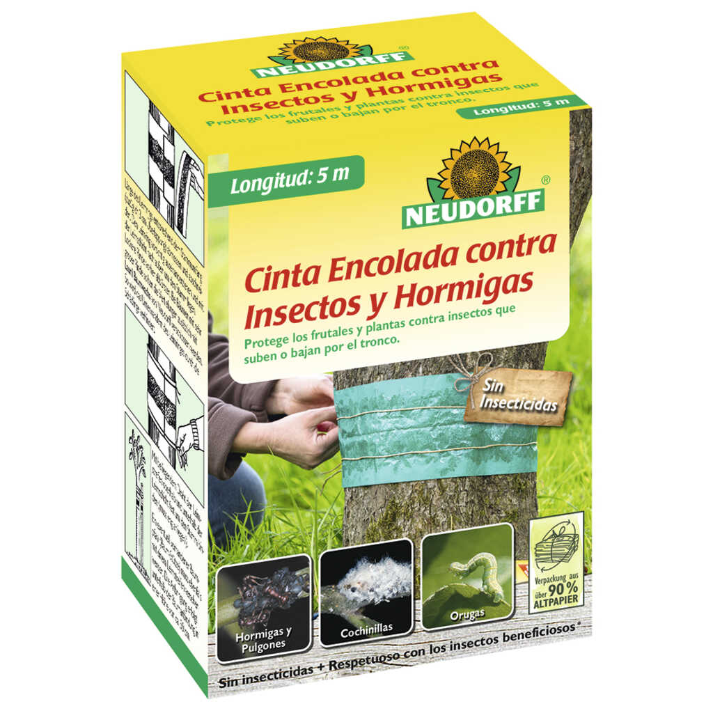 Cinta encolada contra insectos y hormigas 5 m