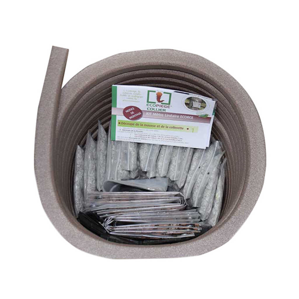 ECOPIEGE KIT 16,6m Collar para el control de la oruga de la procesionaria