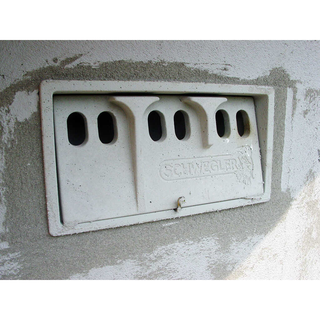 Caja nido de madera triple para colonia de gorriones 3