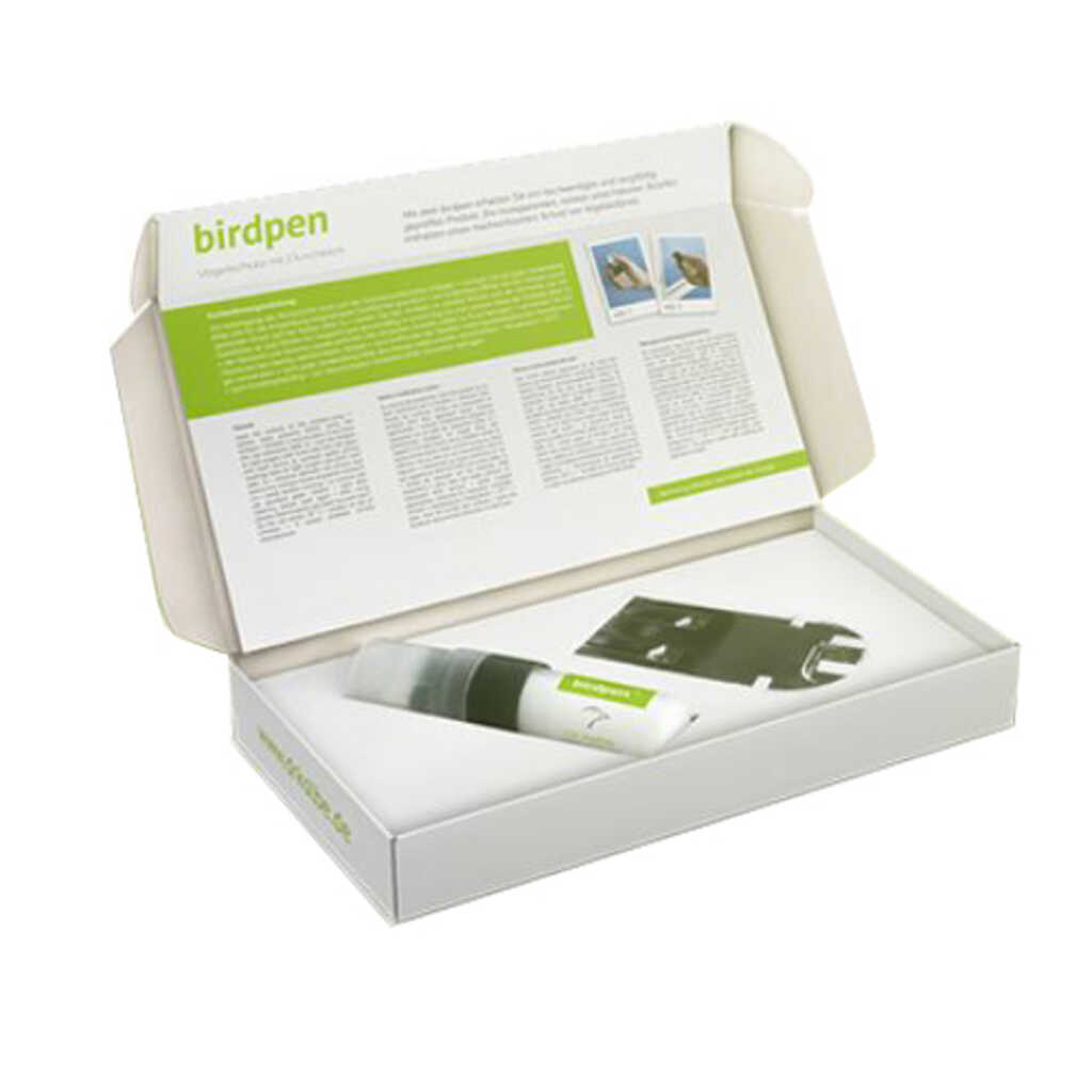 BIRDPEN Marcador transparente para evitar el choque de aves en cristales