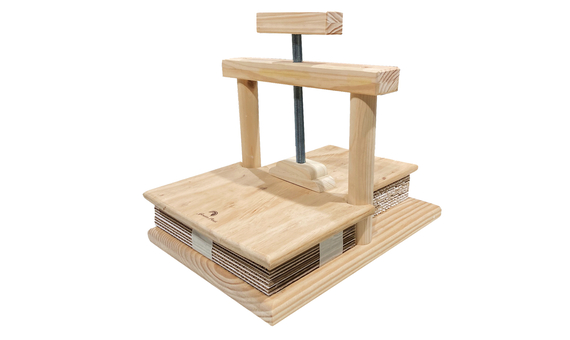 Prensa botánica de sobremesa grande