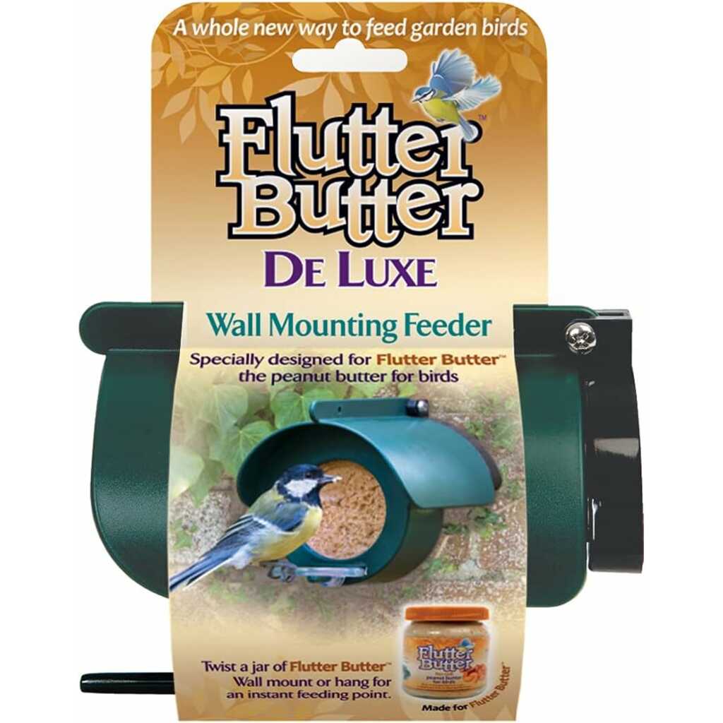 FBF-1 Luxe Comedero Flutter Butter para botes y tarros de manteca de cacahuete