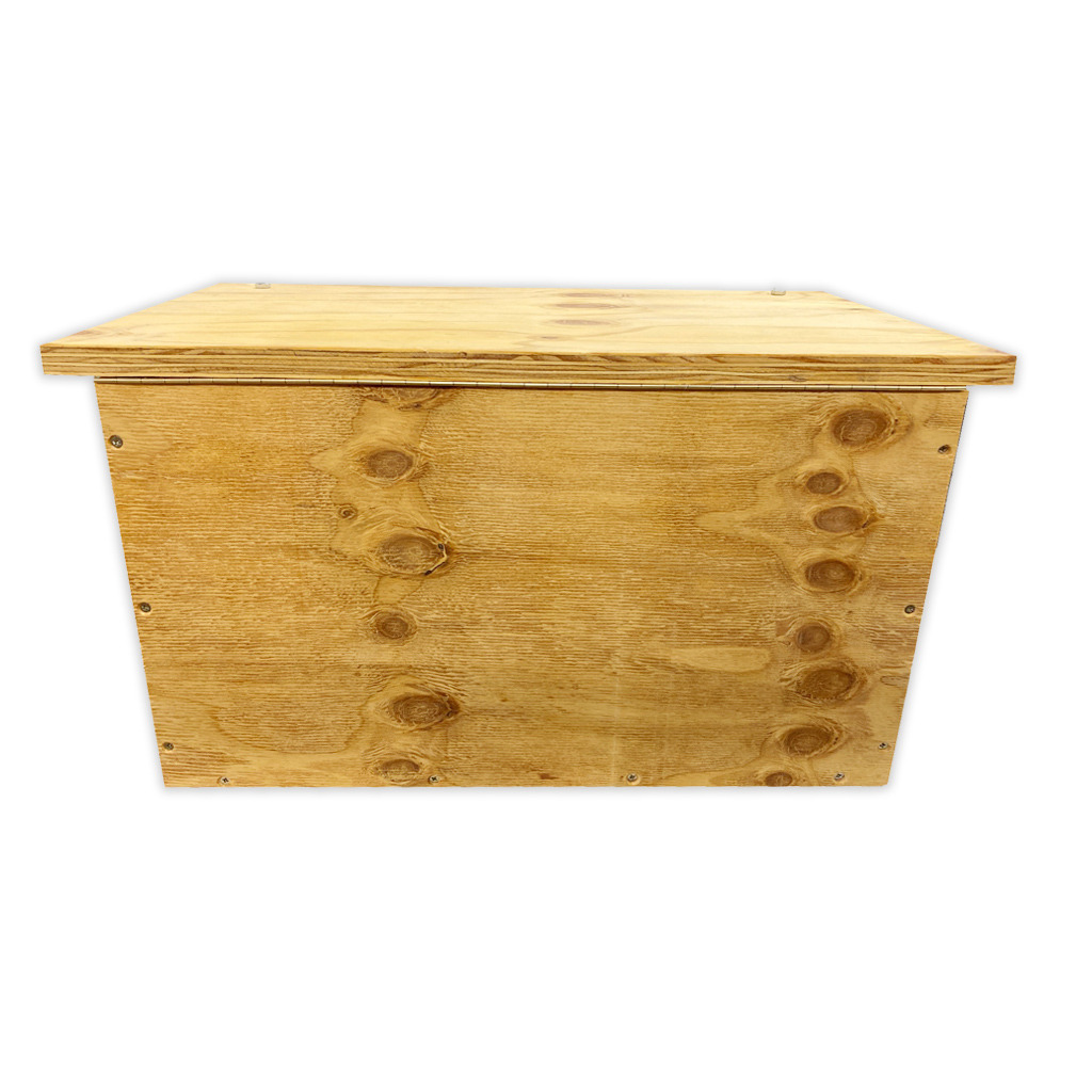 Caja nido para lechuza en madera tratada_1