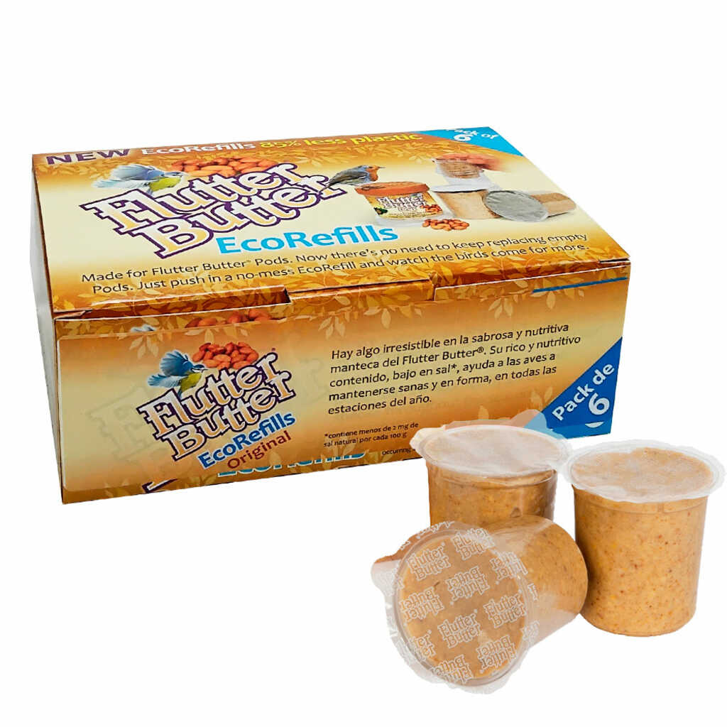 FB-PRO6 Bote de manteca de cacahuete Original Ecorefills 6x140g