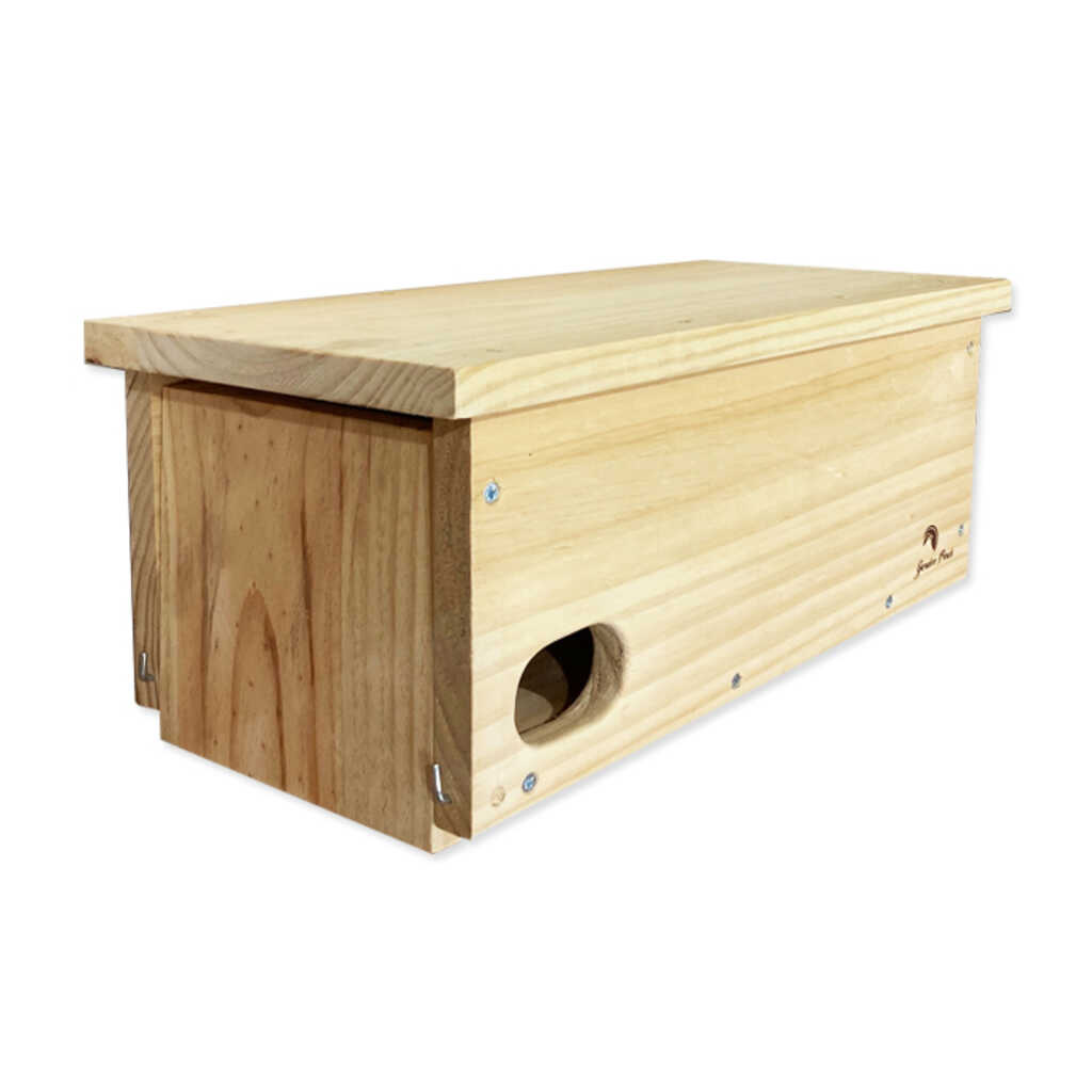 Caja nido de madera para vencejo básica