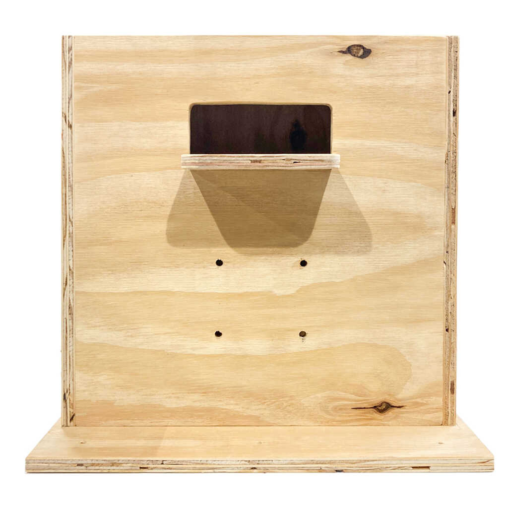 Caja nido de madera para vencejo real 4