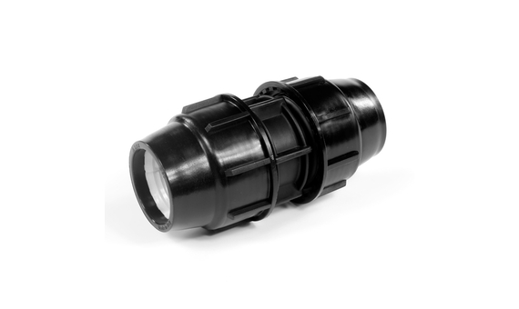 Enlace recto fitting PE para tubería de 25mm