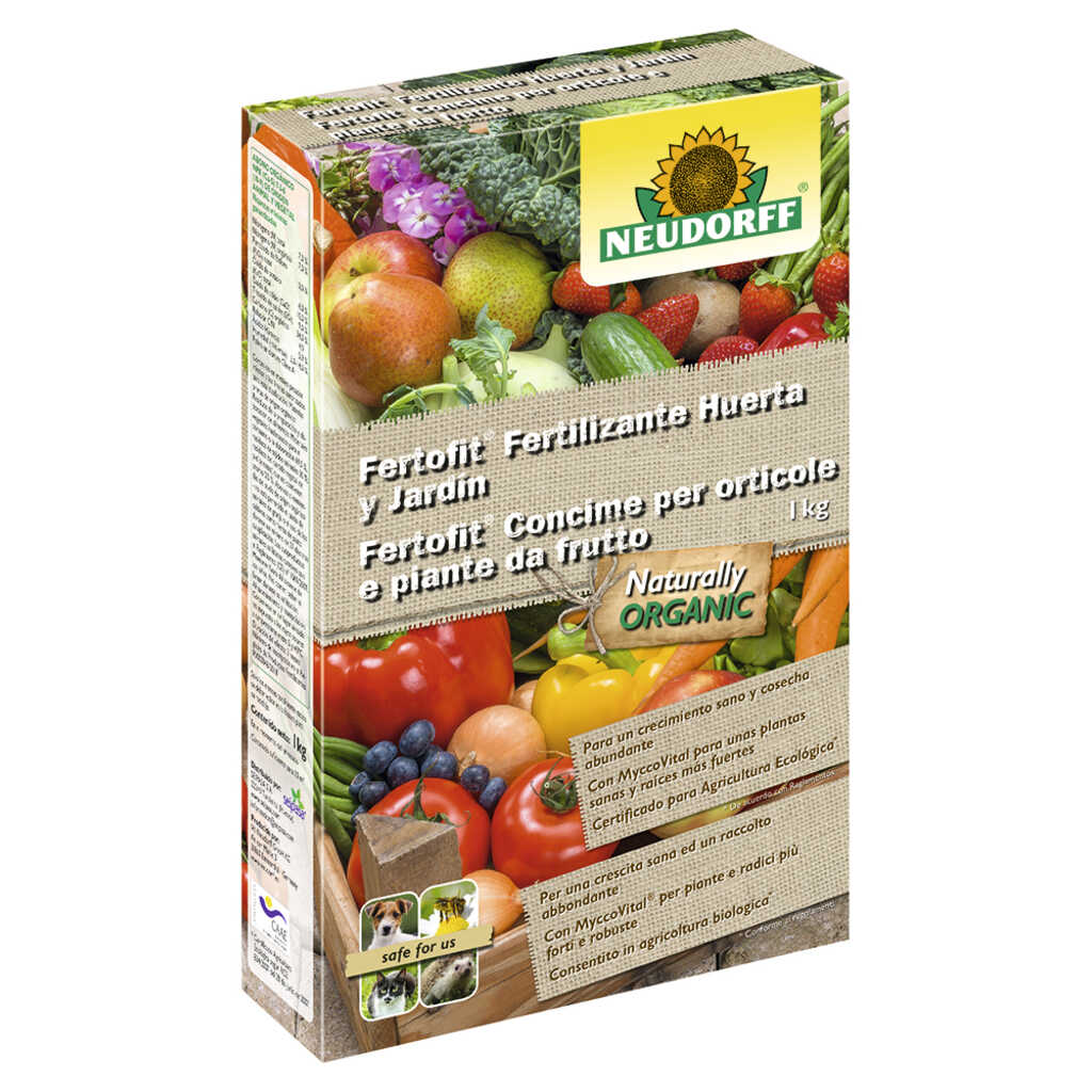 Fertilizante huerta y jardín 1kg Neudorff