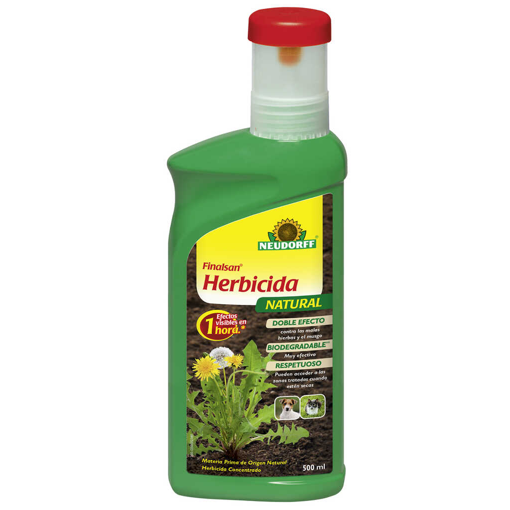 Herbicida natural Finalsan (sin glifosato) concentrado 500 ml Neudorff