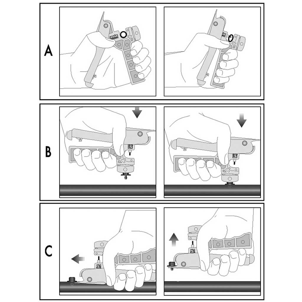 Herramienta multiusos: punzón-insertador-extractor 5