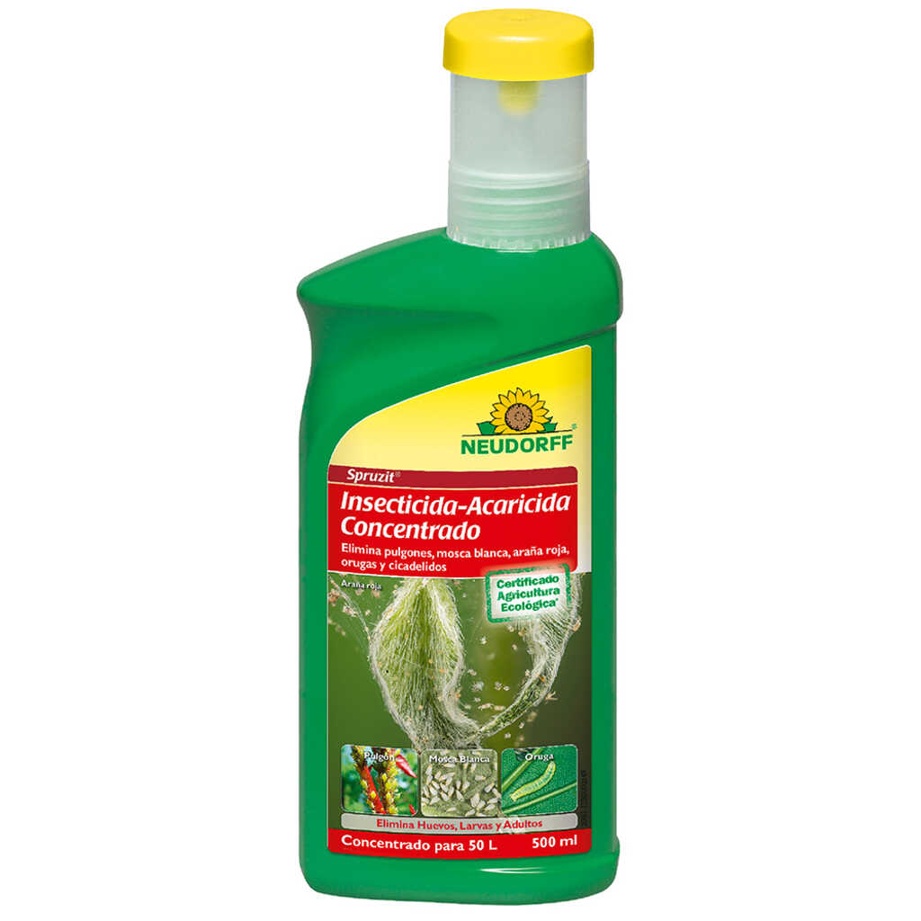 Insecticida-Acaricida concentrado ecológico Spruzit 500 ml
