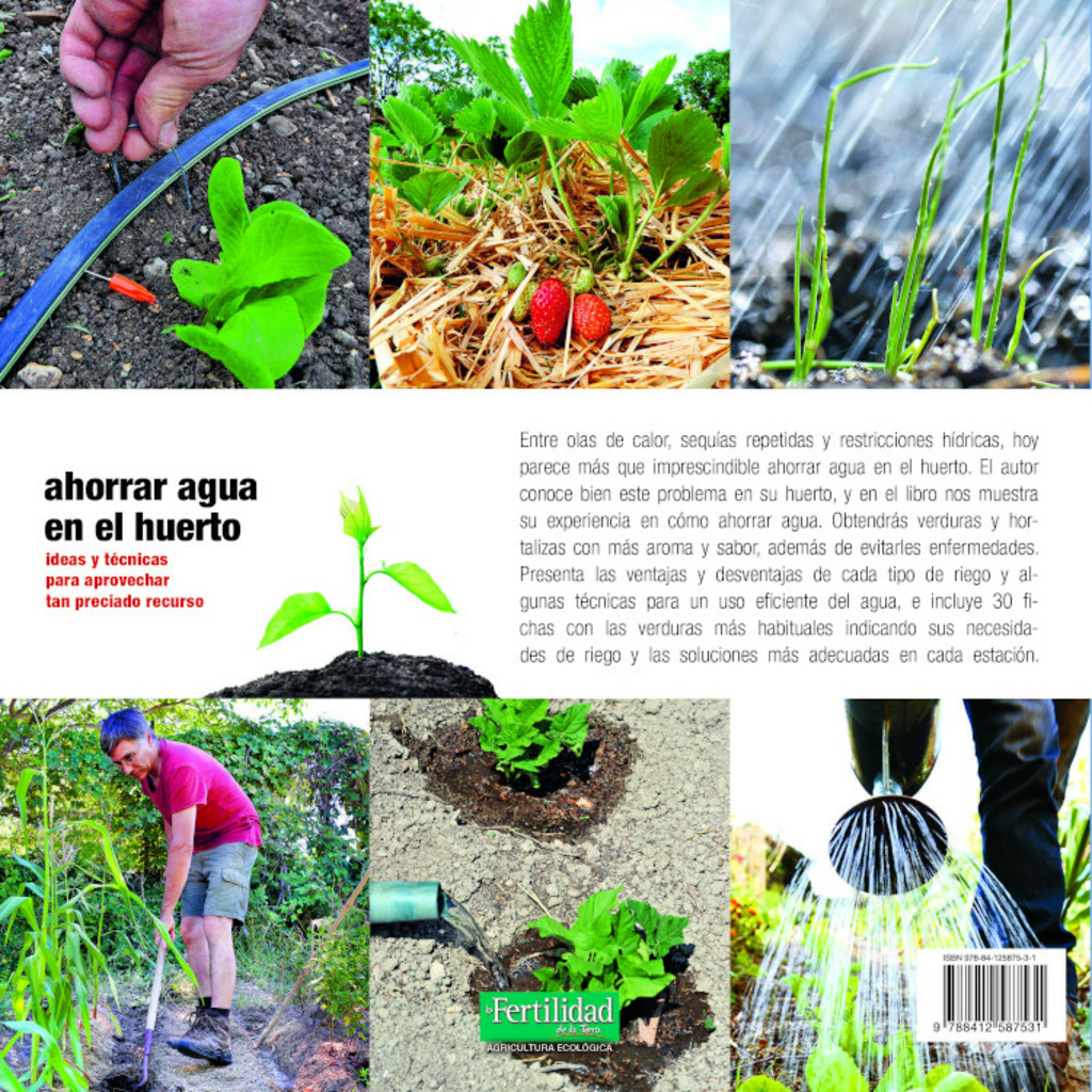 Ahorrar agua en el huerto. Ideas y técnicas para aprovechar tan preciado recurso 3