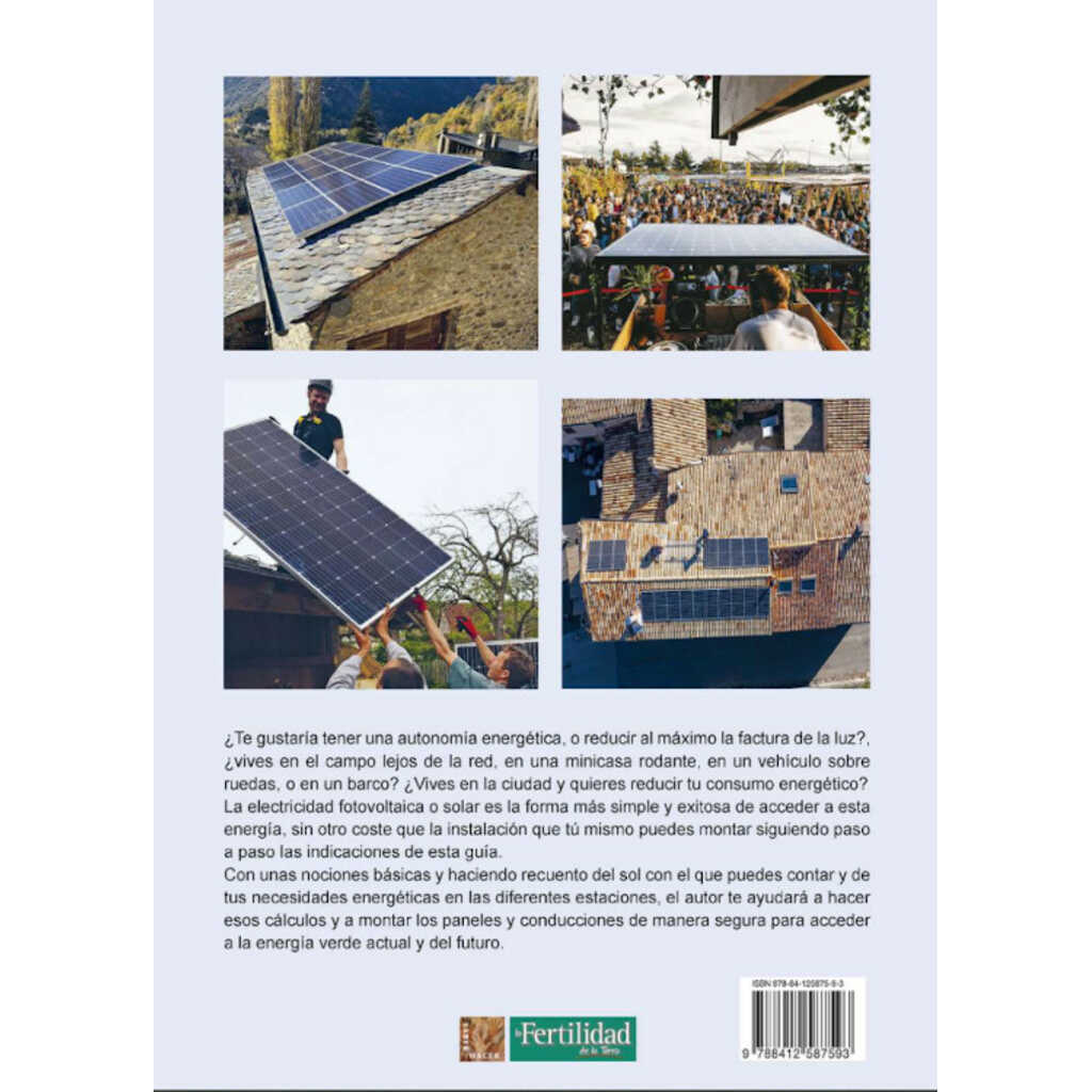 Produce tu propia electricidad. Autoconstruye tu instalación fotovoltaica 5