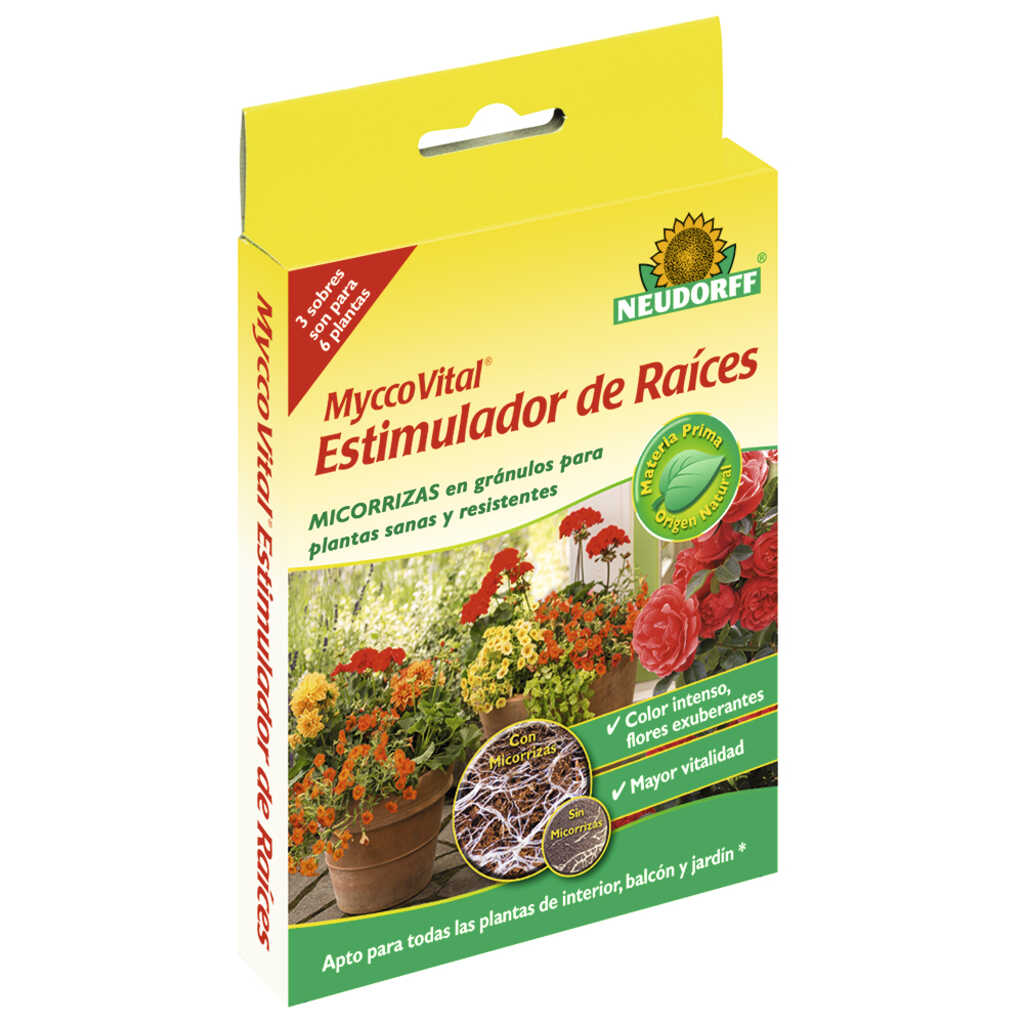 MyccoVital estimulador de raíces con micorrizas 3x9 g