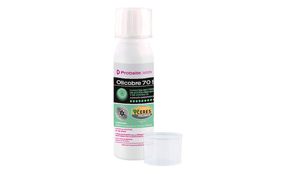 Fungicida y bactericida OLICOBRE 70 SC 100ml