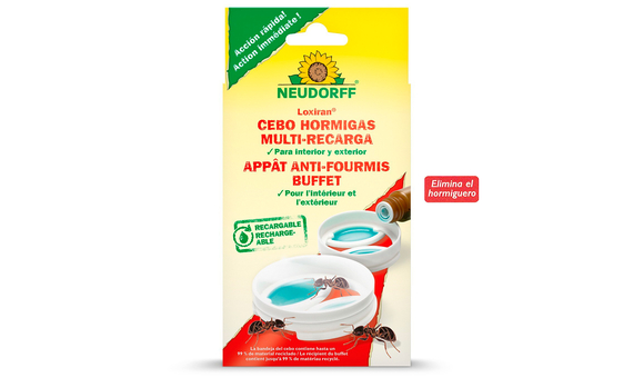 Trampa Cebo hormigas Loxiran Multi-recarga (2 unid.)